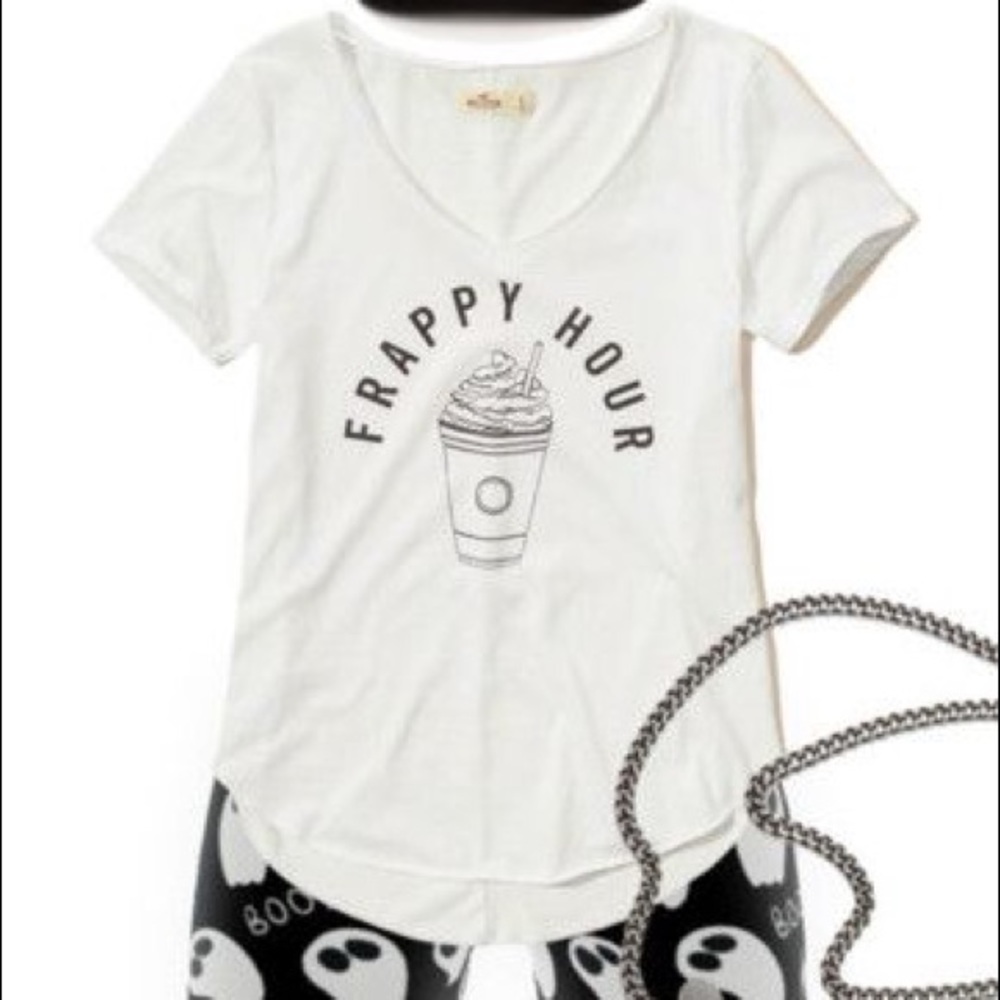 Hollister Frappy hour tee shirt